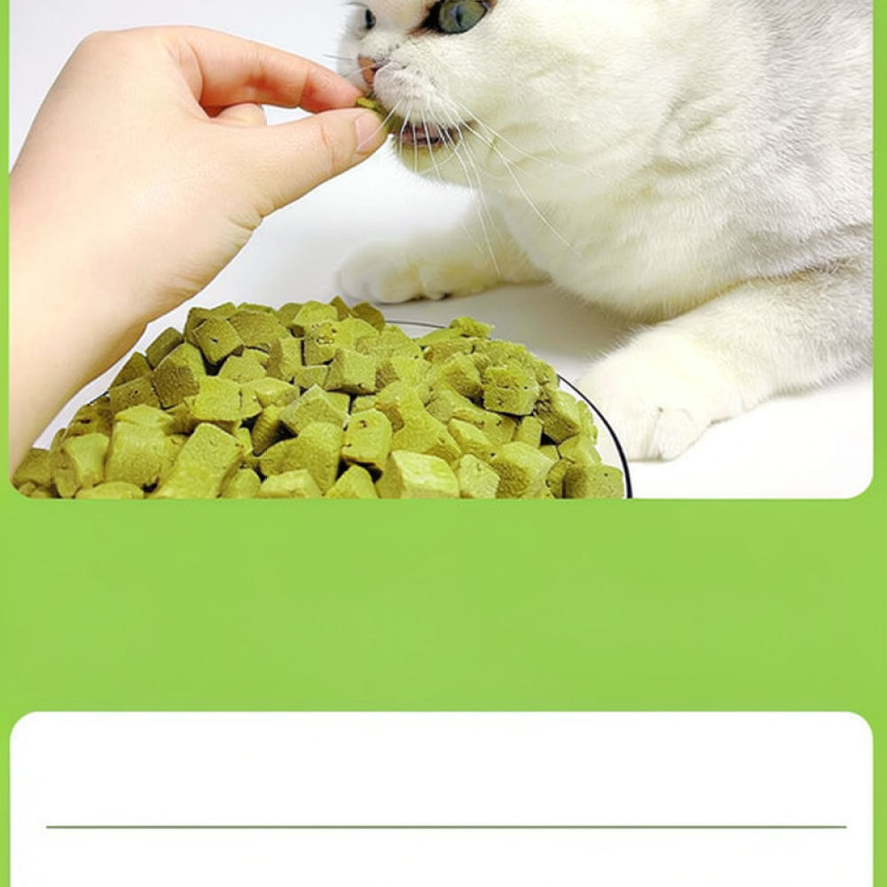 Freeze Dried Cat Grass Bites H - Healthy Snacks Food review and price