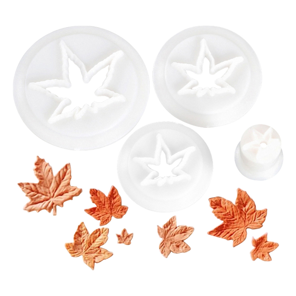 Fall Maple Leaf Plastic Cutter - Cookies Pack review and price
