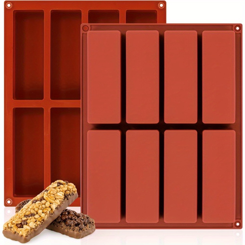 1pc 8-Cavity Silicone Granola  - Protein Bar review and price