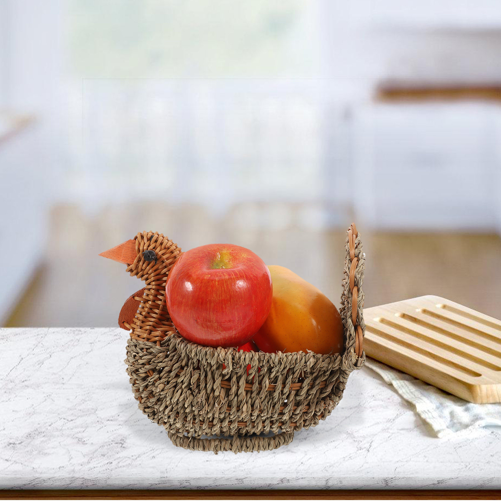 Turkey Shaped Woven Storage Ba - Dried Fruit review and price