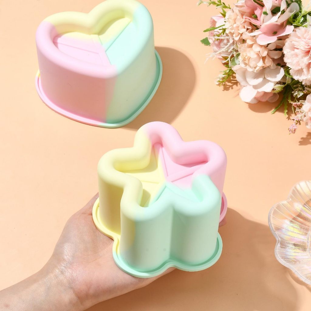 Heart&Star Shape Silicone Baki - Chocolate Snack review and price