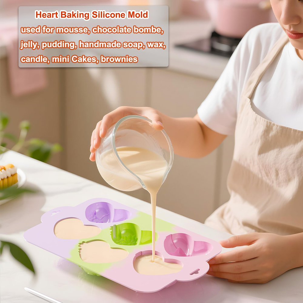 Heart Silicone Molds Chocolate - Gummy Candy review and price