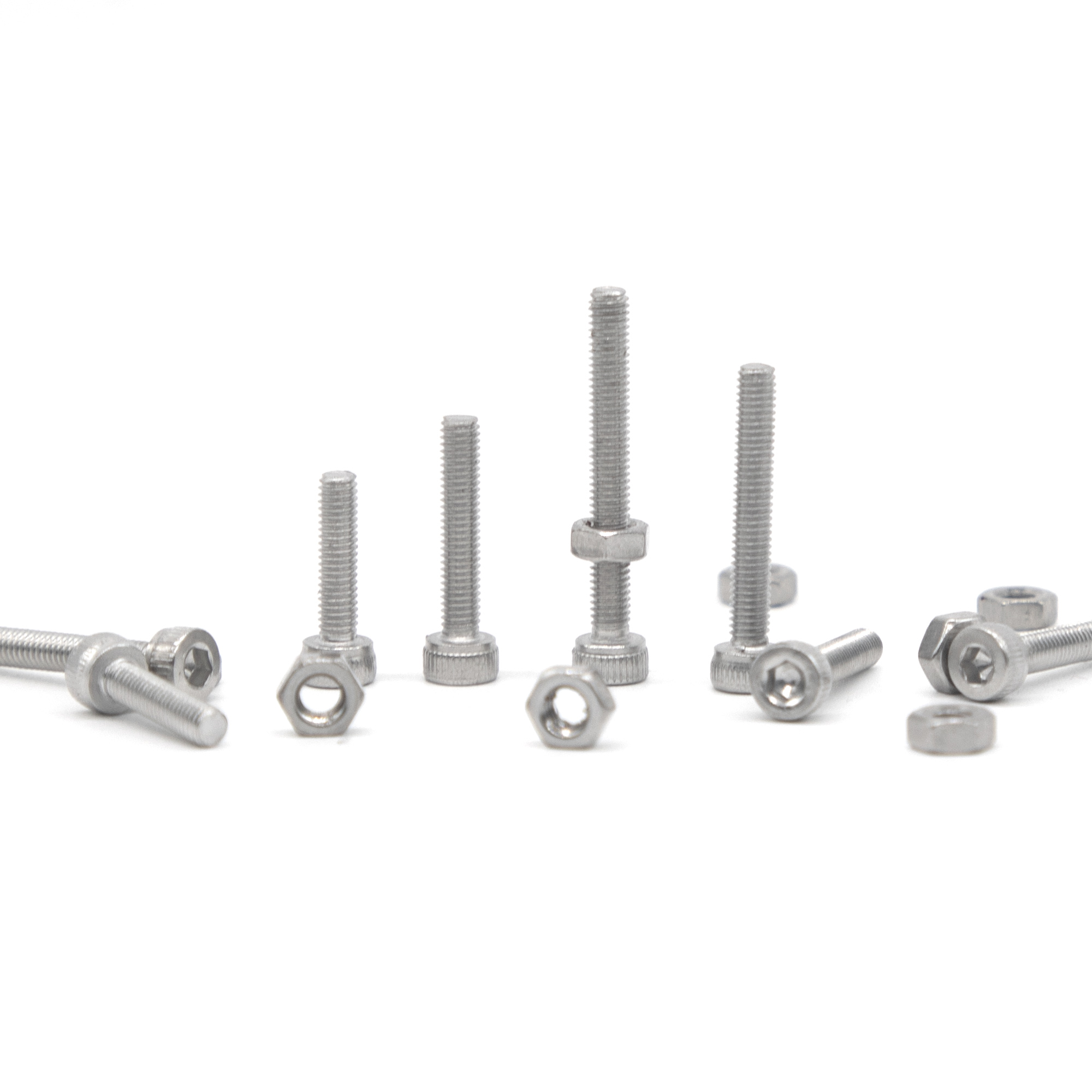 150PCS Hex Head Screw And Nut  - Nuts Mix review and price