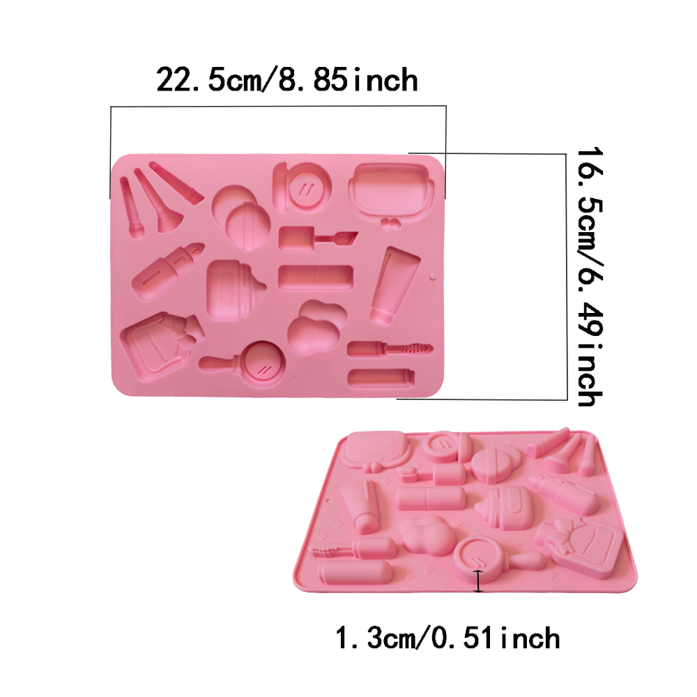 1pc 16 hole makeup bag shaped  - Cookies Pack review and price