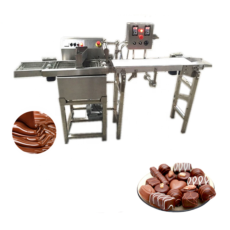 Donut Chocolate Coating Machin - Chocolate Snack review and price