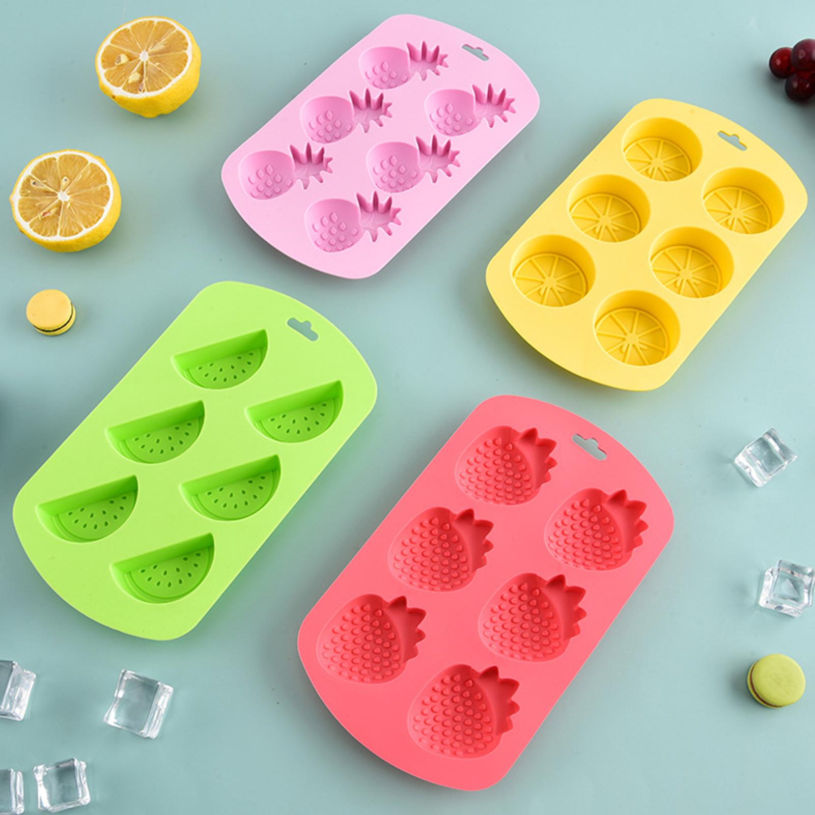 6 Cavity Fruit Shaped Silicone - Gummy Candy review and price