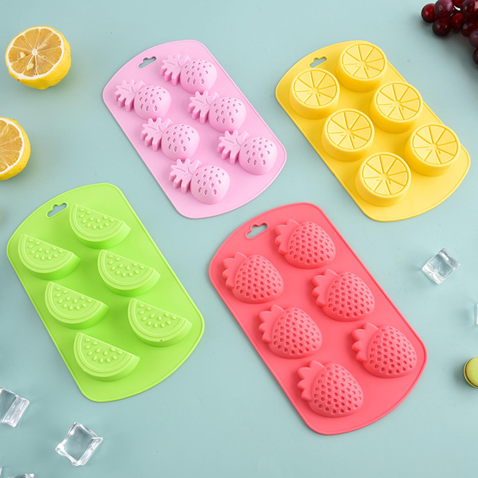 6 Cavity Fruit Shaped Silicone - Gummy Candy review and price