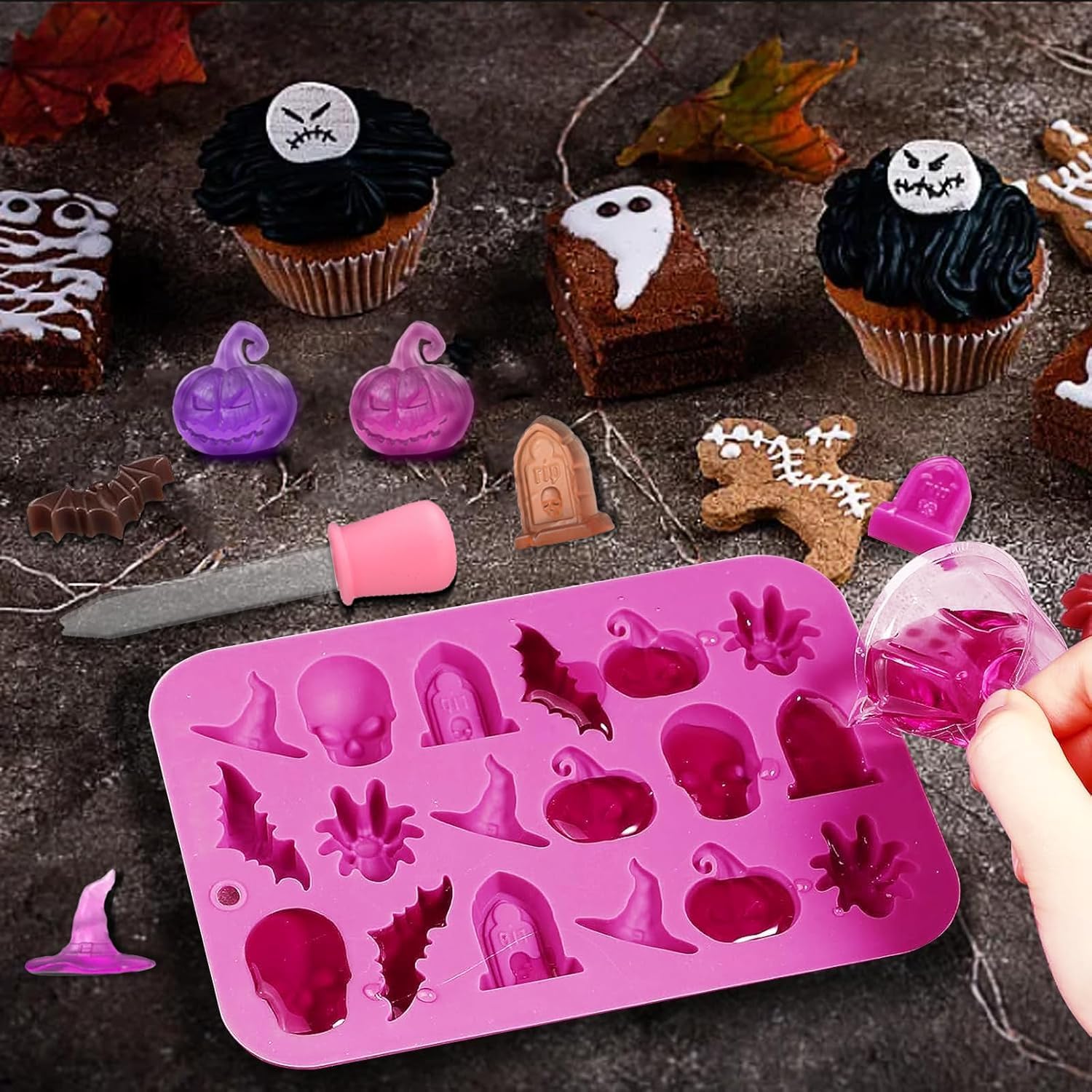 Halloween Chocolate Silicone M - Gummy Candy review and price