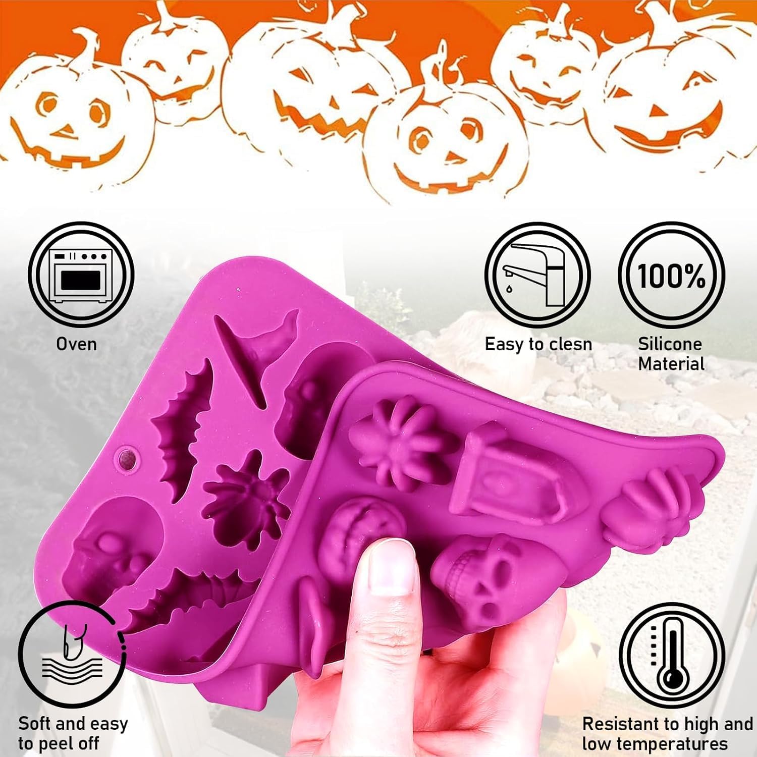 Halloween Chocolate Silicone M - Gummy Candy review and price