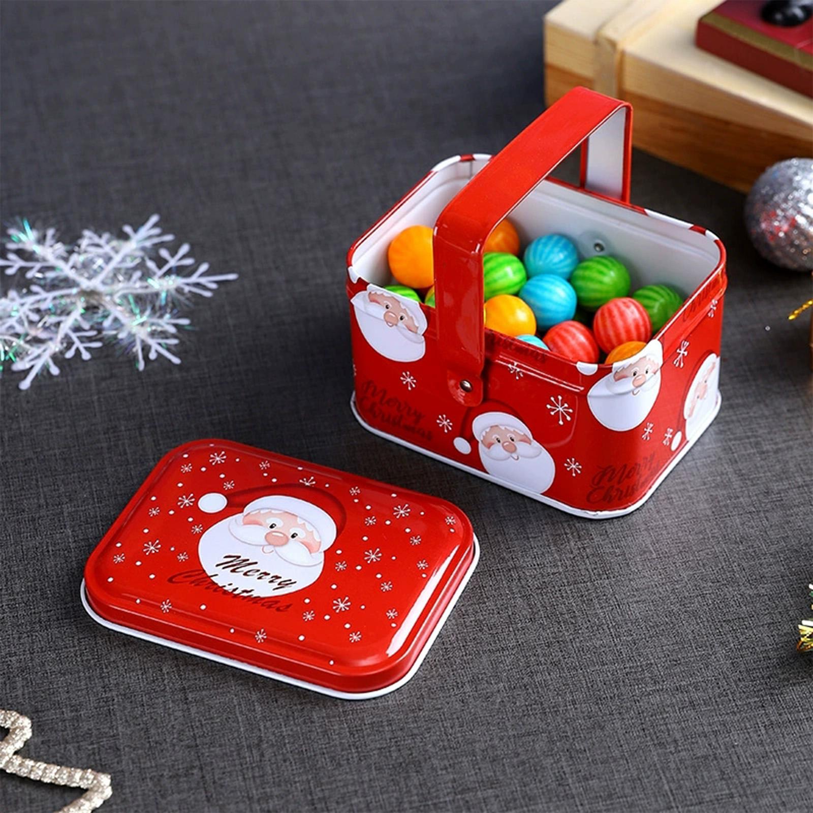 Christmas Cookie Tins Metal Sa - Chocolate Snack review and price