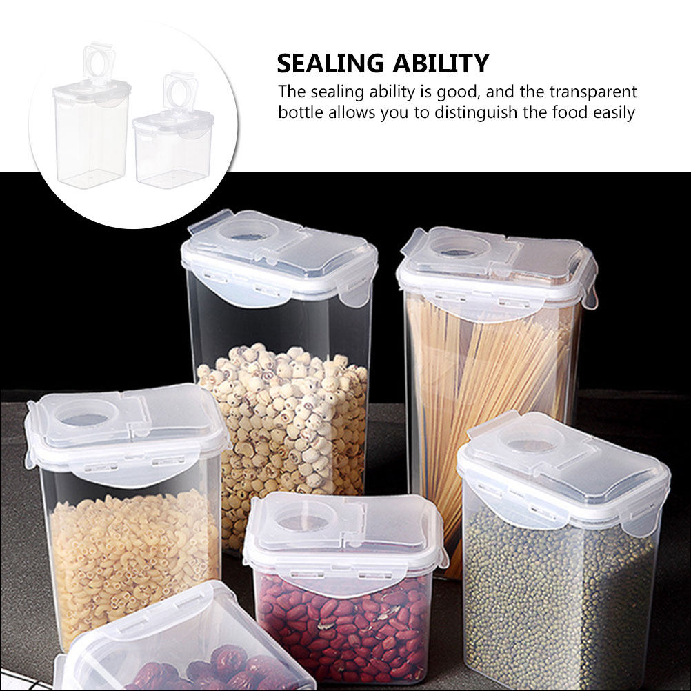 2Pcs Plastic Food Storage Jars - Dried Fruit review and price
