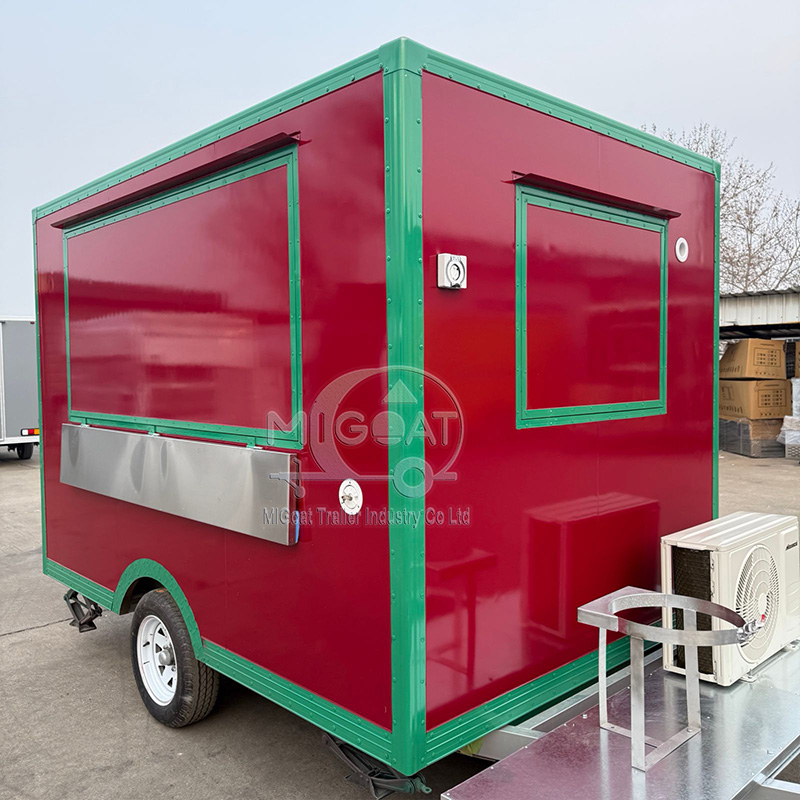 High Quality Single Axle Mobil - Food Snacks Catering review and price