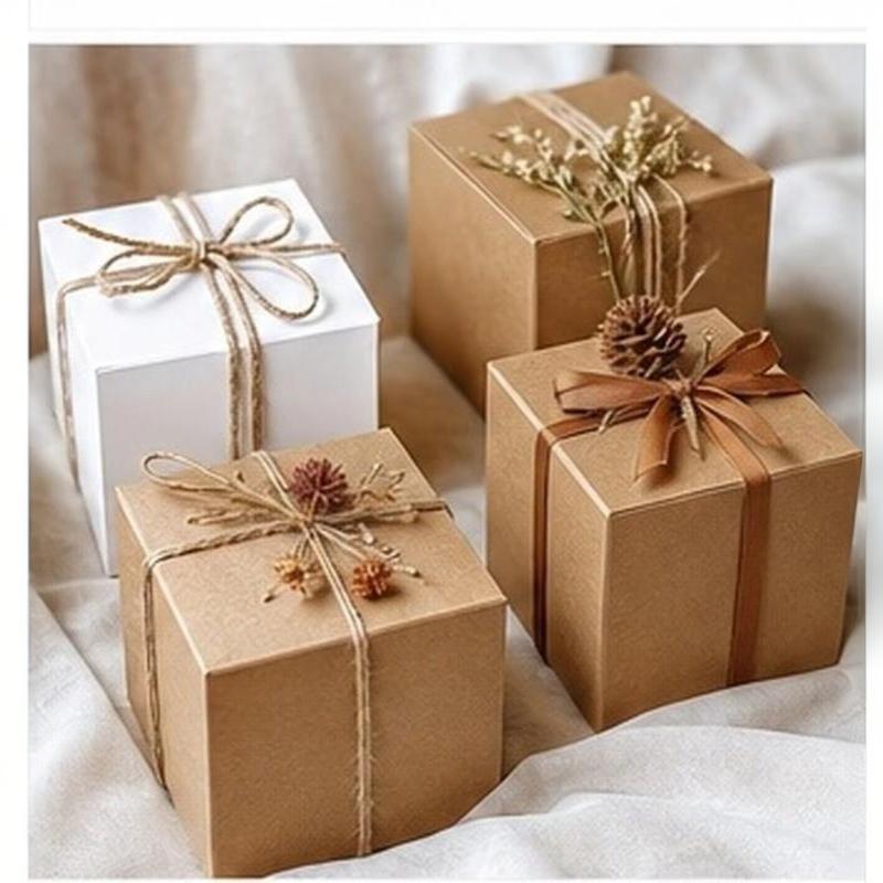 10Pcs Packaging Box Kraft Pack - Cookies Pack review and price
