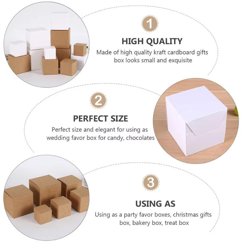 10Pcs Packaging Box Kraft Pack - Cookies Pack review and price
