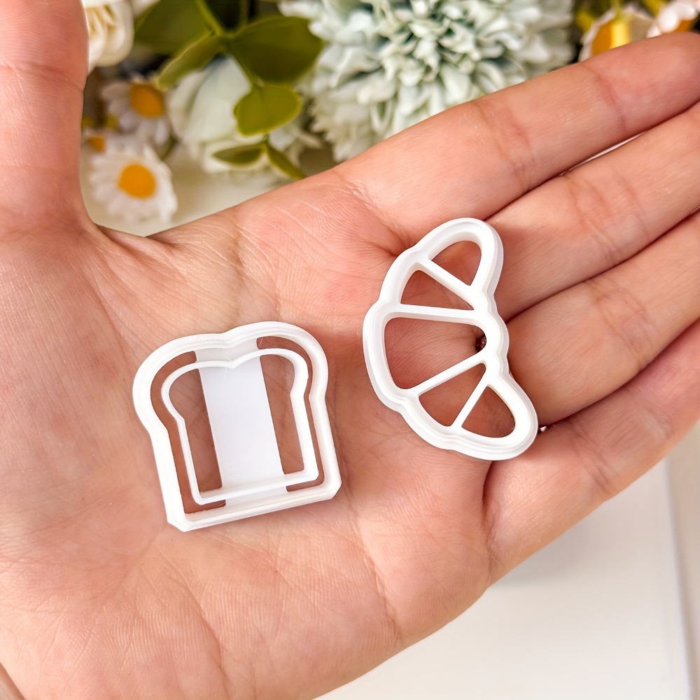 4Pcs Bread Themed Cookie Cutte - Cookies Pack review and price