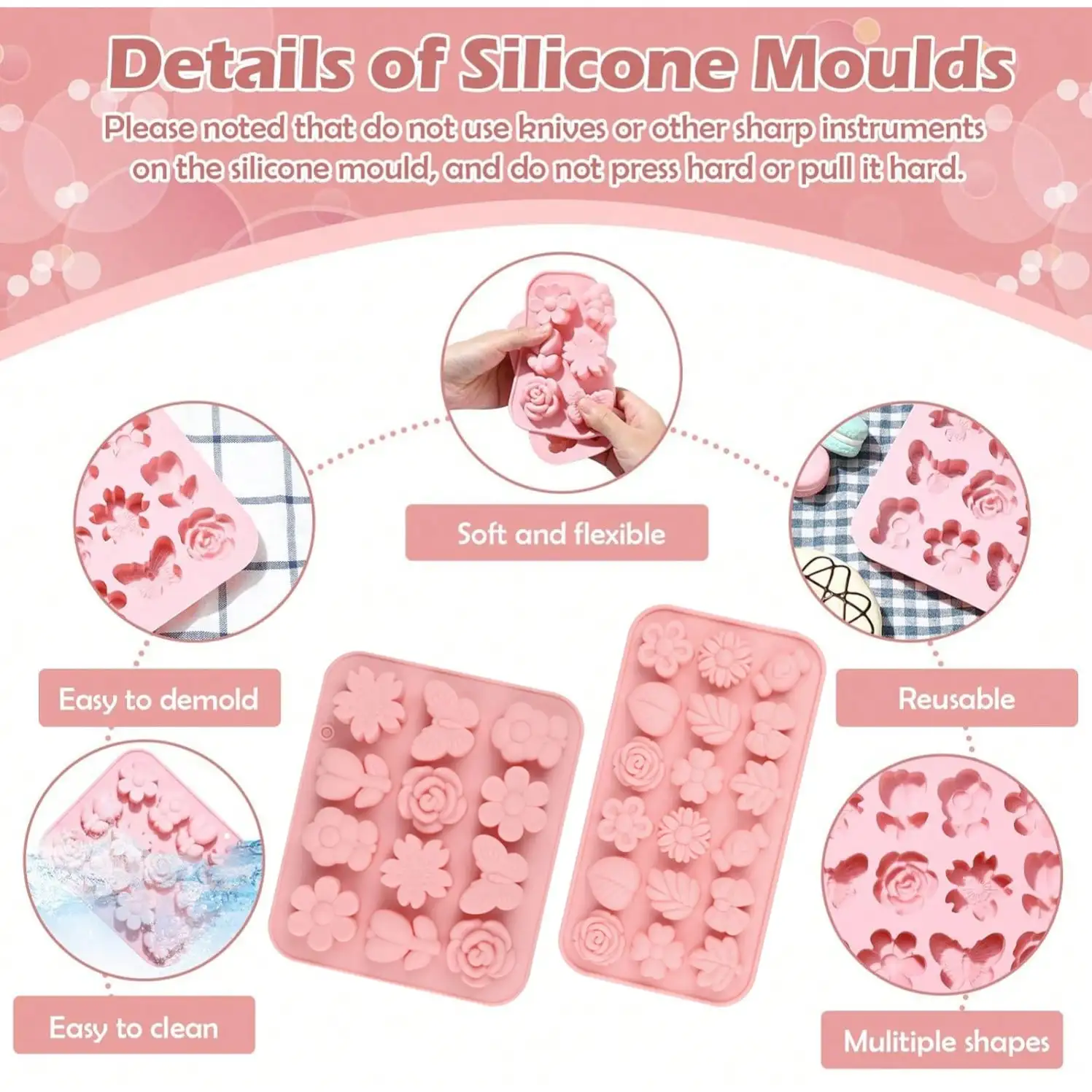 1-2 PCS Flower Theme Chocolate - Gummy Candy review and price