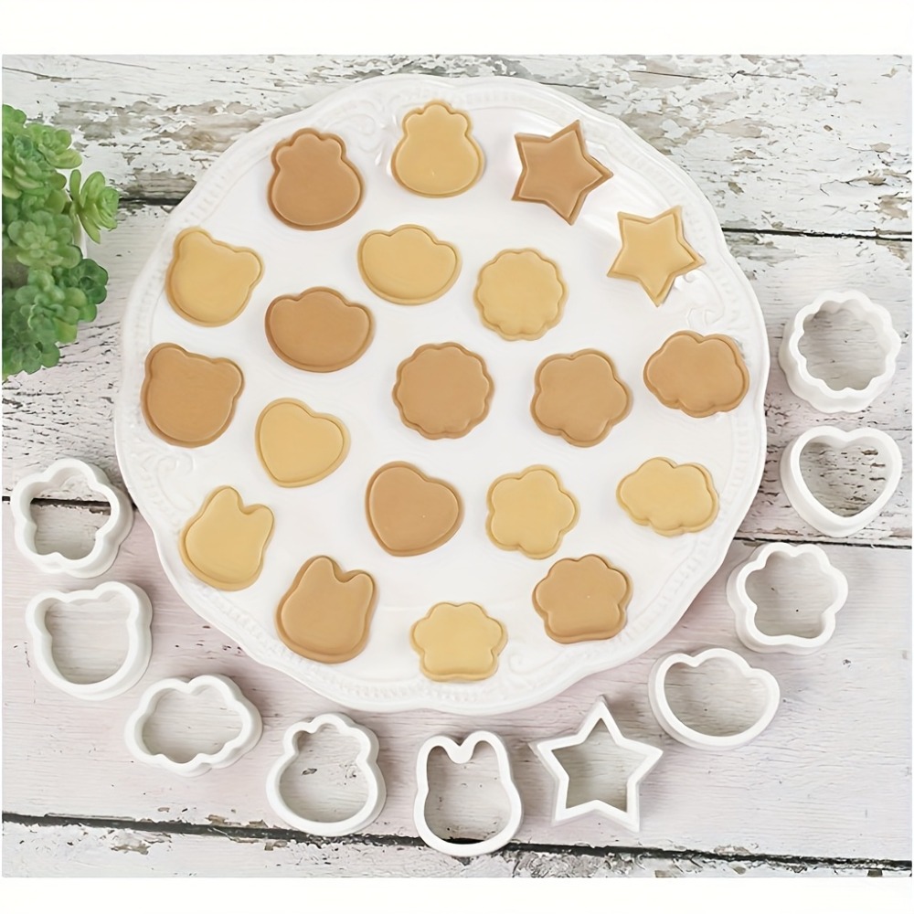 10Pcs Cookie Biscuit  Cutters  - Cookies Pack review and price