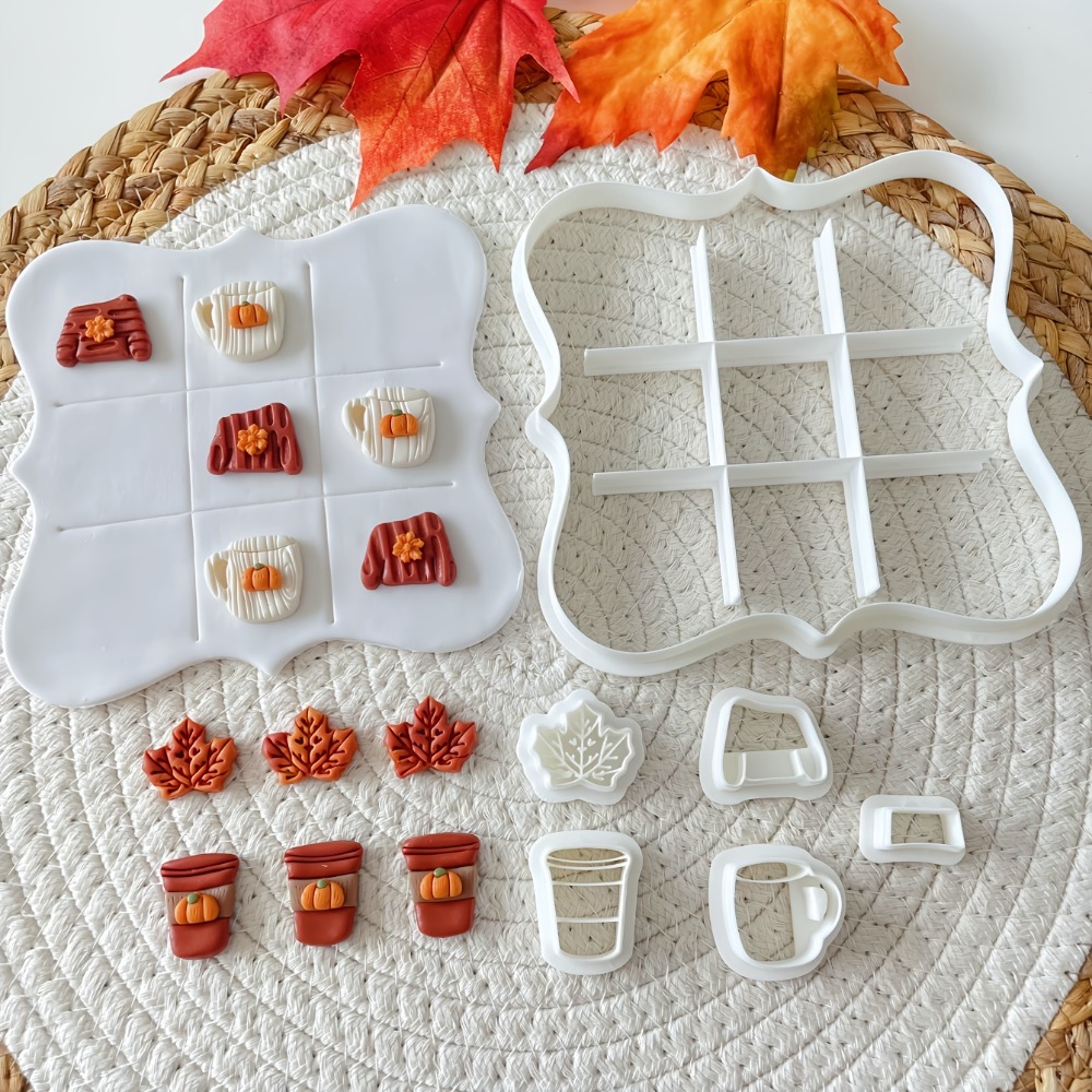 7Pcs Autumn Tic-Tac-Toe Cookie - Cookies Pack review and price