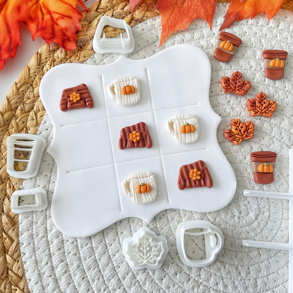 7Pcs Autumn Tic-Tac-Toe Cookie - Cookies Pack review and price