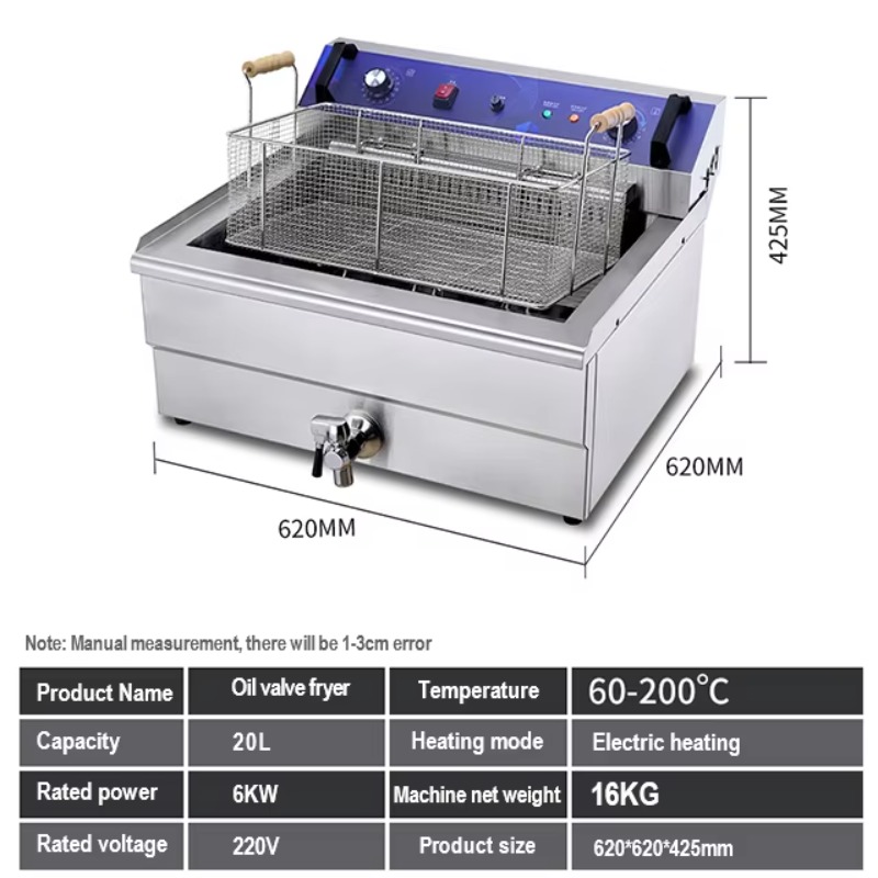 Commercial Electric Fryer Stai - Popcorn review and price