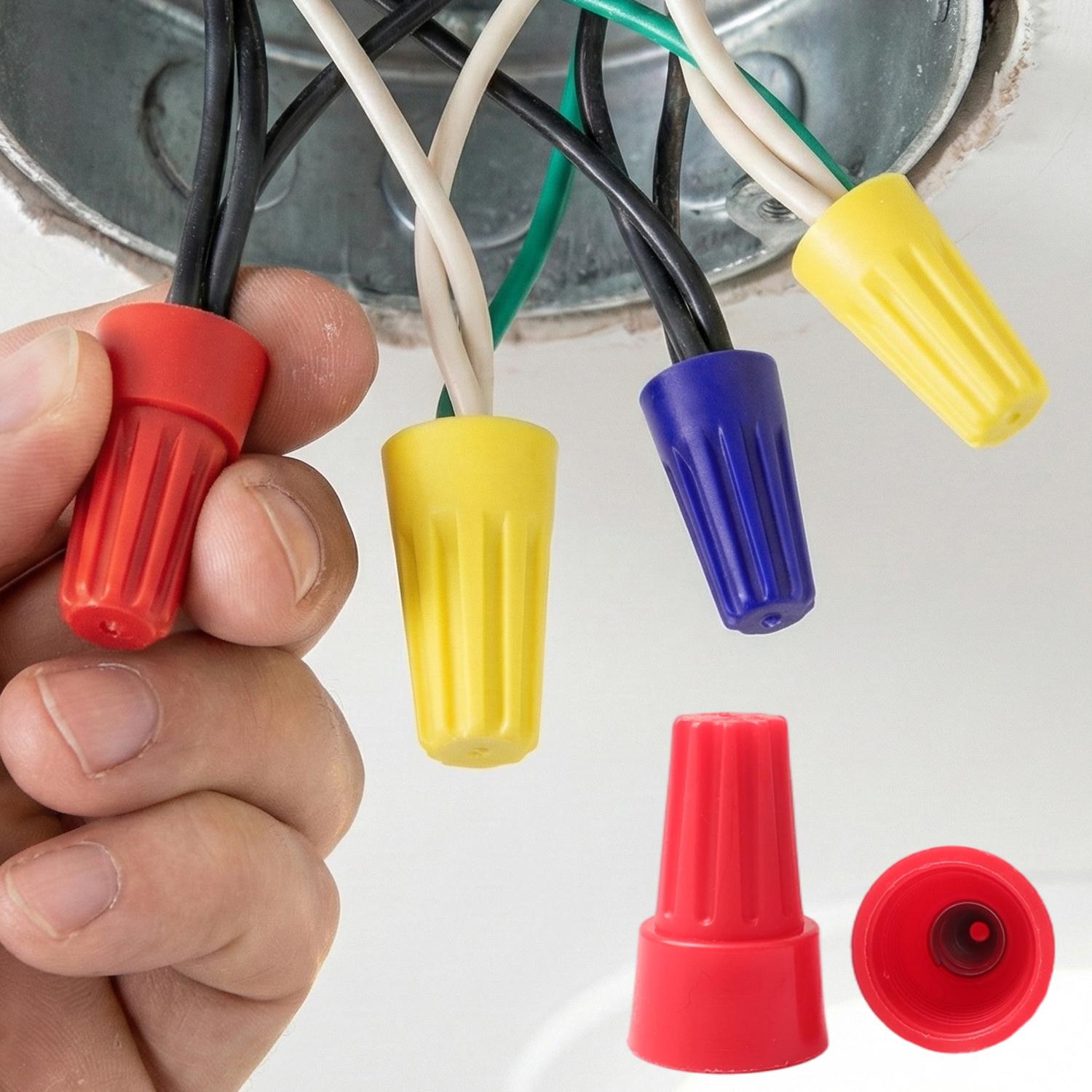 50pcs Colorful Wire Connector  - Nuts Mix review and price